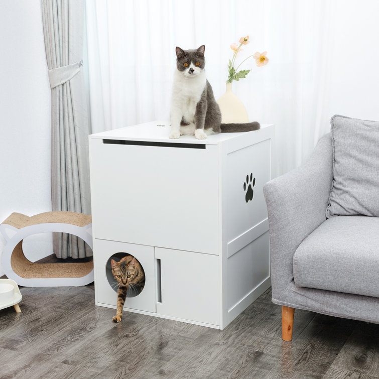 Wayfair cat box outlet furniture